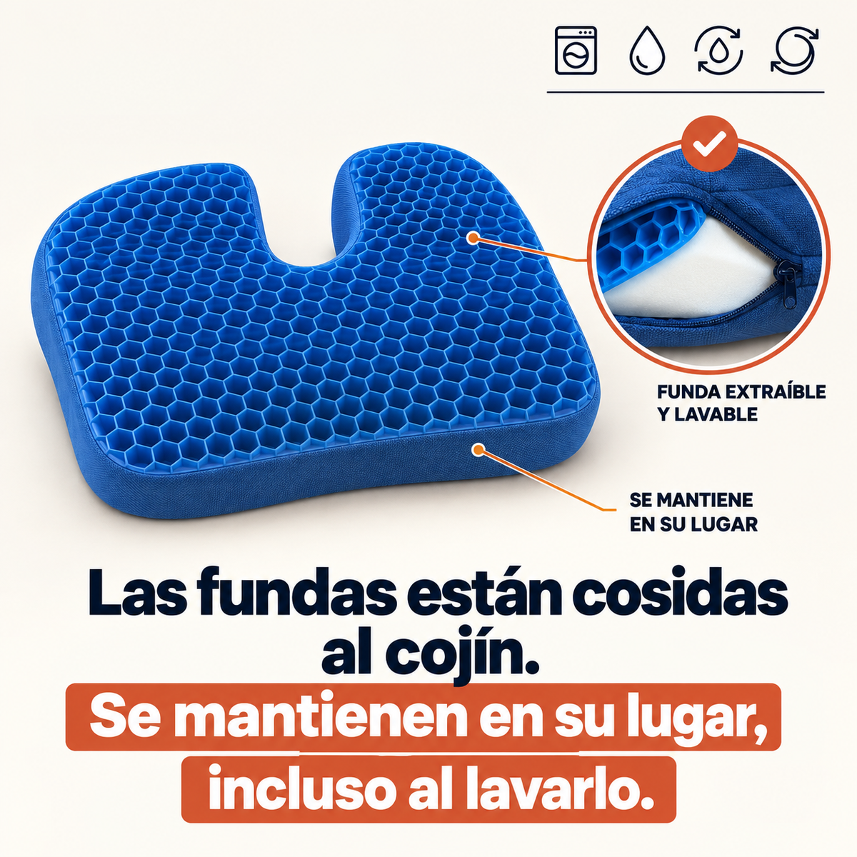 Cojín SientaBien™ – Siéntate cómodo durante horas